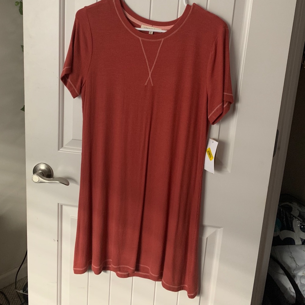 Copper Key T-Shirt Dress (M)